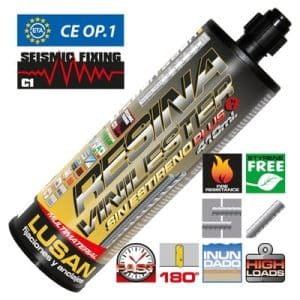 Anclaje resina vinilester sin estireno plus - CE OP.1 - 410ml - VINIC410