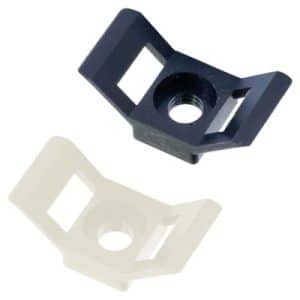 Soporte para bridas blanco - Brida 9mm máx. - SBB