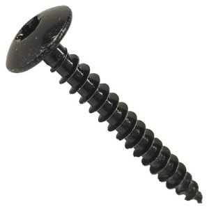 Tornillo rosca madera Cincado negro TX