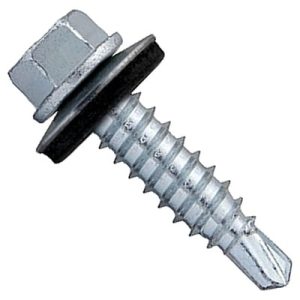 Tllo. autoperf. DIN 7504-K punta reducida ZN + EPDM Ø16