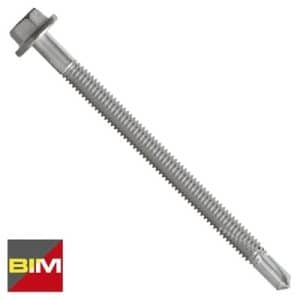 Tllo. autoperforante DIN 7504-K bimetal punta nº3 - Inox A2 / acero carbono