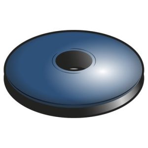 Arandela EPDM Azul Genciana