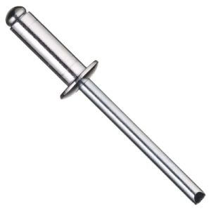 Remache tubular DIN 7337-A aluminio / acero
