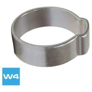 Abrazadera 1 oreja W4 Inoxidable A2