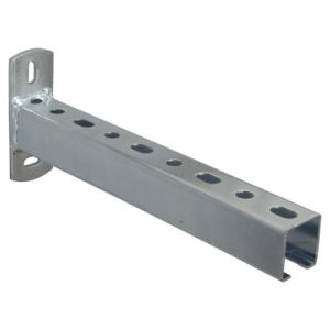 Soporte para carril perforado
