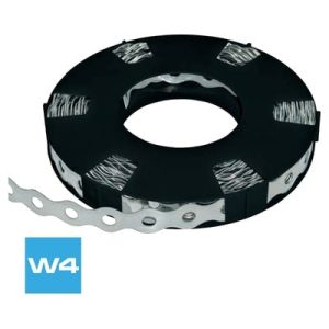 Cinta perforada ondulada Inox A2