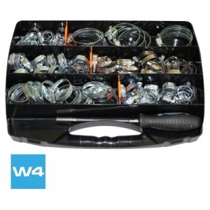 Maletín abrazaderas sin fin - 9mm Inox A2 W4