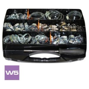 Maletín abrazaderas sin fin - 9mm Inox A4 W5