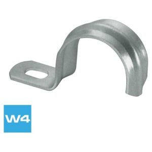 Grapa puente simple - 1 pata W4 Inox A2