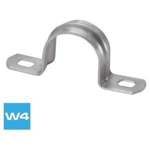 Grapa puente simple - 2 patas W4 Inox A2