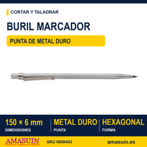 Buril Marcador.