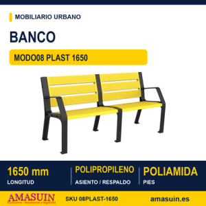 Banco MODO08-PLAST 08PLAST-1650