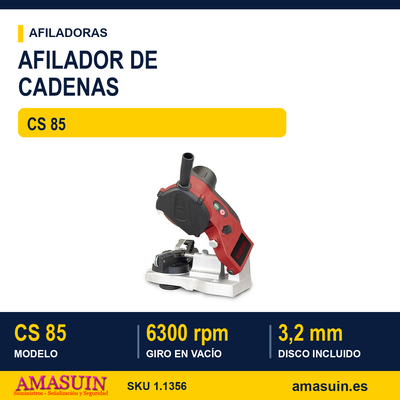 AFILADOR DE CADENA SEMIAUTOMÁTICO CS 85 1 AFILADOR DE CADENA SEMIAUTOMÁTICO CS 85