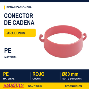 Conector Cadena para Conos.