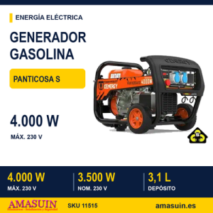 GENERADOR PANTICOSA-S 4000W