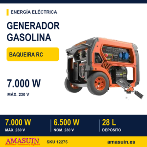 GENERADOR BAQUEIRA RC 7000W