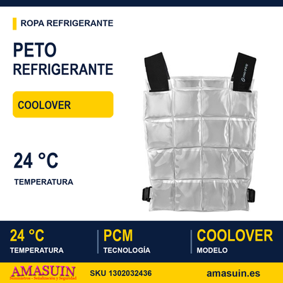 Peto Refrigeración 24º PCM Coolover. 1 Peto Refrigeración 24º PCM Coolover.
