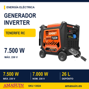 GENERADOR 7500W INVERTER TENERIFE RC