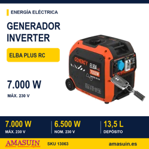 GENERADOR INVERTER ELBA PLUS RC 7000W