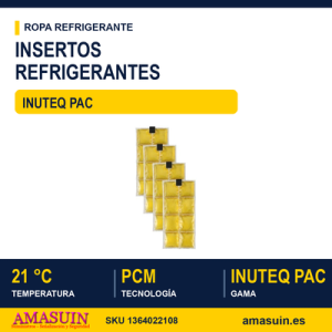 Insertos de 21º C. de Refrigeración Inuteq PAC.