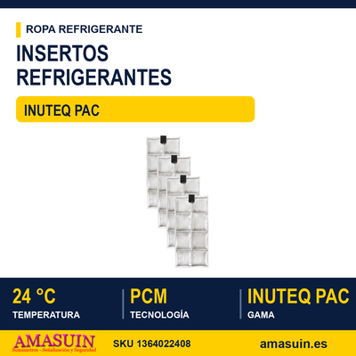 Insertos de 24º C. de Refrigeración Inuteq PAC. 1 Insertos de 24º C. de Refrigeración Inuteq PAC.