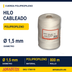 Hilo Polipropileno Cableado 1,5mm
