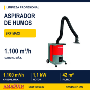 Aspirador SRF Maxi para Humos.