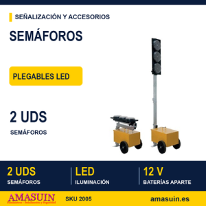 Semáforos Plegables Led.