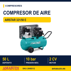 Compresor Aire Airstar 321/50 E.