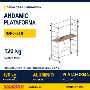 Andamio con Plataforma Superminio.