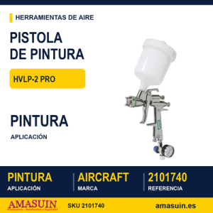 Pistola HVLP-2 PRO para Pintura.