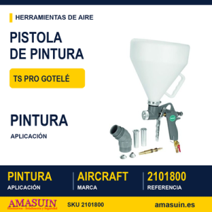 Pistola TS PRO Gotelé y Pinturas.