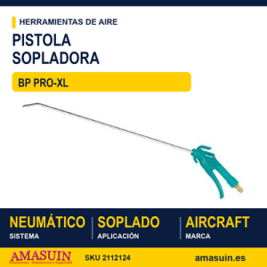 Pistola Sopladora BP PRO-XL.