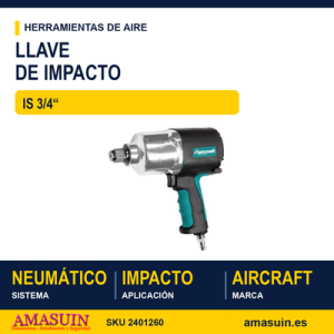 Llave Impacto IS 3/4“ Composite.