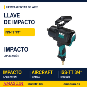 Llave Impacto ISS-TT 3/4“ Composite.