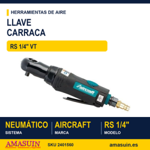 Llave Carraca RS 1/4" VT PRO.