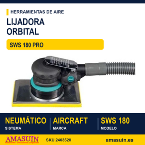 Lijadora Orbital SWS 180 PRO.