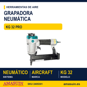 Grapadora Neumática KG 32 PRO.
