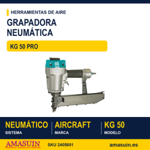 Grapadora Neumática KG 50 PRO.