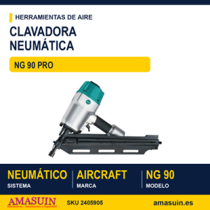 Clavadora Neumática NG 90 PRO.