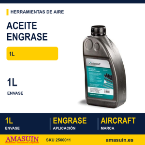Aceite para Engrase 1L de Herramientas Neumáticas.