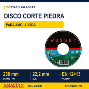 Disco Corte Piedra 230mm.