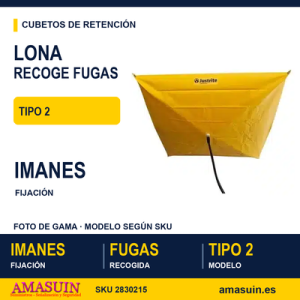 Lona Recogida Fugas con Imanes Tipo 2