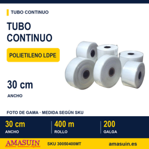 Tubo Continuo Galga 200 de 30cm.x400m.
