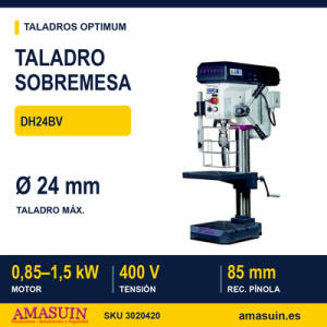 Taladro Sobremesa Optimum DH24BV.