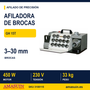 Afiladora Brocas GH 15T.