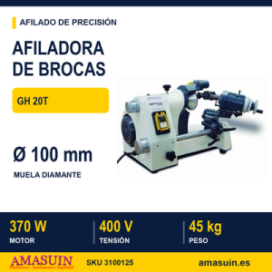 Afiladora Brocas GH 20T.