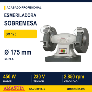 Esmeriladora SM 175.