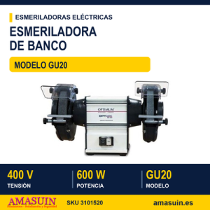 Esmeriladora GU 20 400V.
