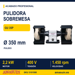Pulidora Sobremesa GU 35P.